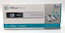 IRIScan Book 5 Handheld Portable Document Scanner USB In White 458743