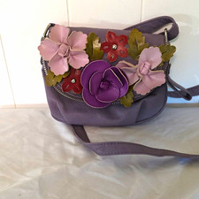Okpta 3d Flower Applique Crossbody Purse. Y2k...