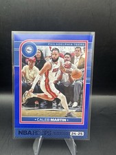 2024-25 NBA Hoops #75 Caleb Martin Blue Philadelphia 76ers Parallel