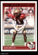 2024 Score #377 Elijah Jones Cardinals-FB RC Boston College 8 - NM/MT