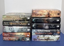 Lot of 10 ~ Hardcover Books ~ BCE ~ Steven Er...