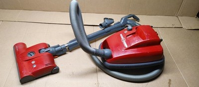 SEBO AIRBELT K3 Canister Vacuum Cleaner, Red W ET-1 Attachment! Tested Works!!