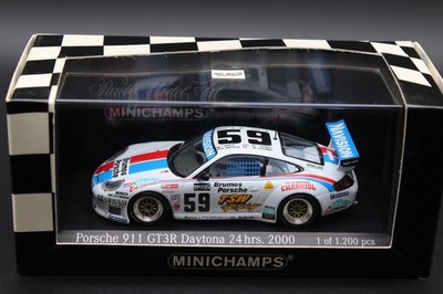 MINICHAMPS++Porsche 911 GT3R #59 Brumos++Daytona 2000'++#430006959++LTD OVP 1:43