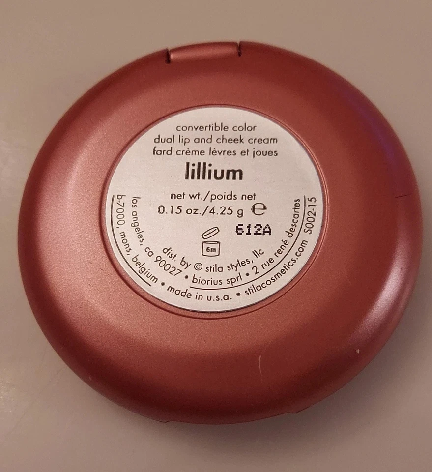 Stila Convertible Color Dual Lip & Cheek Cream ~ LILIUM (Nude Pink) ~ Full Size - Image 3 of 4