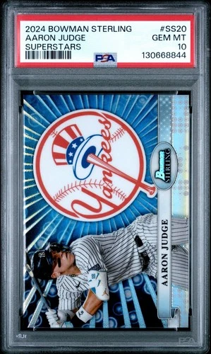 2024 Bowman Sterling Aaron Judge Superstars #SS-20 PSA 10 Gem Mint