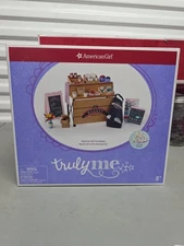 American Girl City Market Truly Me New In Box For 18" Dolls Play Food And Stand