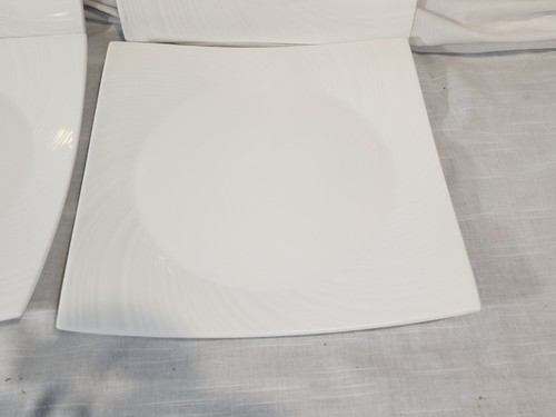 WEDGWOOD ETHEREAL 101 piatti quadrati, set di 4 BELLI! - Foto 4 di 22