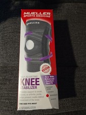 Mueller SELF-ADJUSTING Knee Stabilizer Moderate Support ONE SIZE 65437 AS3 