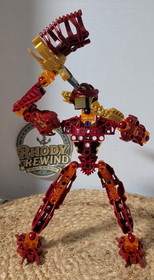LEGO Bionicle 8727 Toa Inika Jaller (2006) w/ Canister - Vetted Rhody Rewind