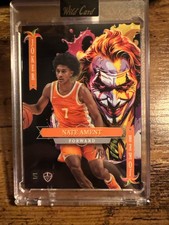 2025 Wild Card Jokers Wild Nate Ament 1/1 Holo Tennessee Volunteers PRC