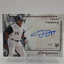 Topps 2025 Museum Collection Showpieces Frank Thomas 3/5 SA-FTH White Sox