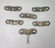 6 Climbing Spreader Snap Hooks 5 Yoke Niagra And 1 Falltech Good Condition 10"