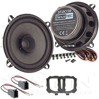 Sinustec Auto Lautsprecher FüR Opel Corsa C 2000-2006 Heck Hinten 250W 130 #A102