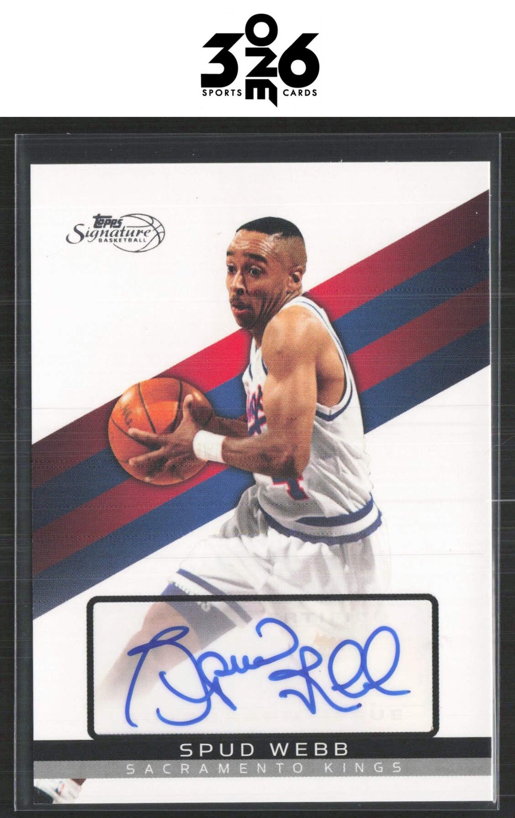 Spud Webb 2008-09 Topps Signature Autographs #TSA-SWE #/1899