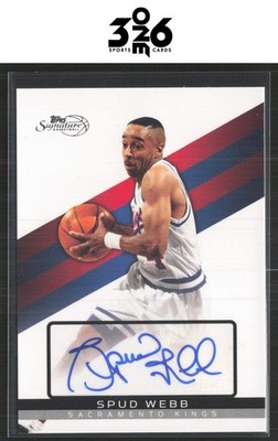 Spud Webb 2008-09 Topps Signature Autographs #TSA-SWE #/1899