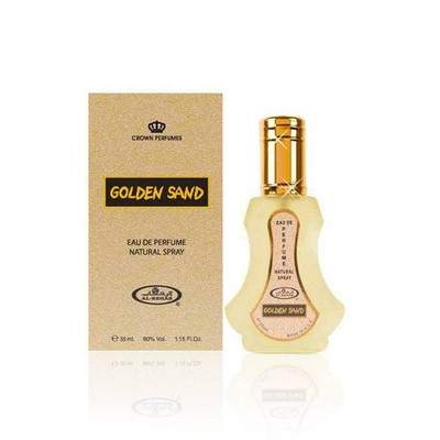 Golden Sand 35ml Eau de Parfum Spray - Al Rehab Musk Oud Vanille Amber Unisex