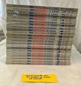 1986 Funk & Wagnalls New Encyclopedia of Science for Kids with Special Projects