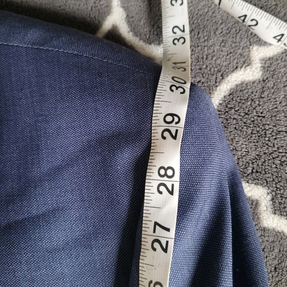 Lauren Ralph Lauren Mens Blazer Size 58 R Blue Wool Blend Jacket Sport