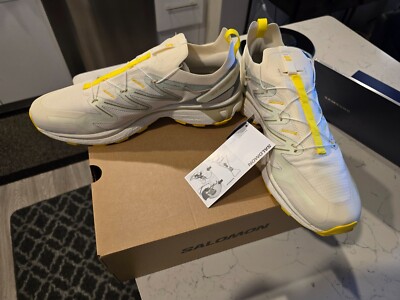 YELLO ホワイト レースアップ ミュール YELLO / BLEACH SNEAKER MULES