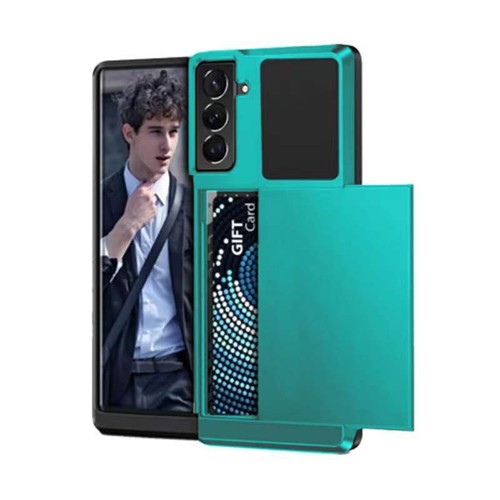Case For Samsung S22 S22 Plus S22 Ultra Shockproof Card Holder Hard Wallet Cover - Picture 8 of 24