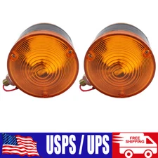2PCS Amber Turn Signal Lamp TC422-33610 Light Assy for Kubota L2800F L3200DT