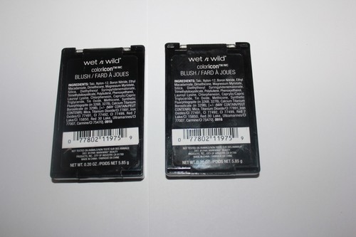 Wet n Wild ColorIcon Blush #1111975 April-Coat In The Middle Lot Of 2 Sealed - Picture 2 of 2