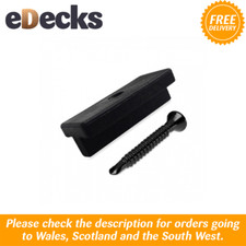 Evolution Deck Composite PVC Hidden Concealed Fixing Clip Pack Of 100