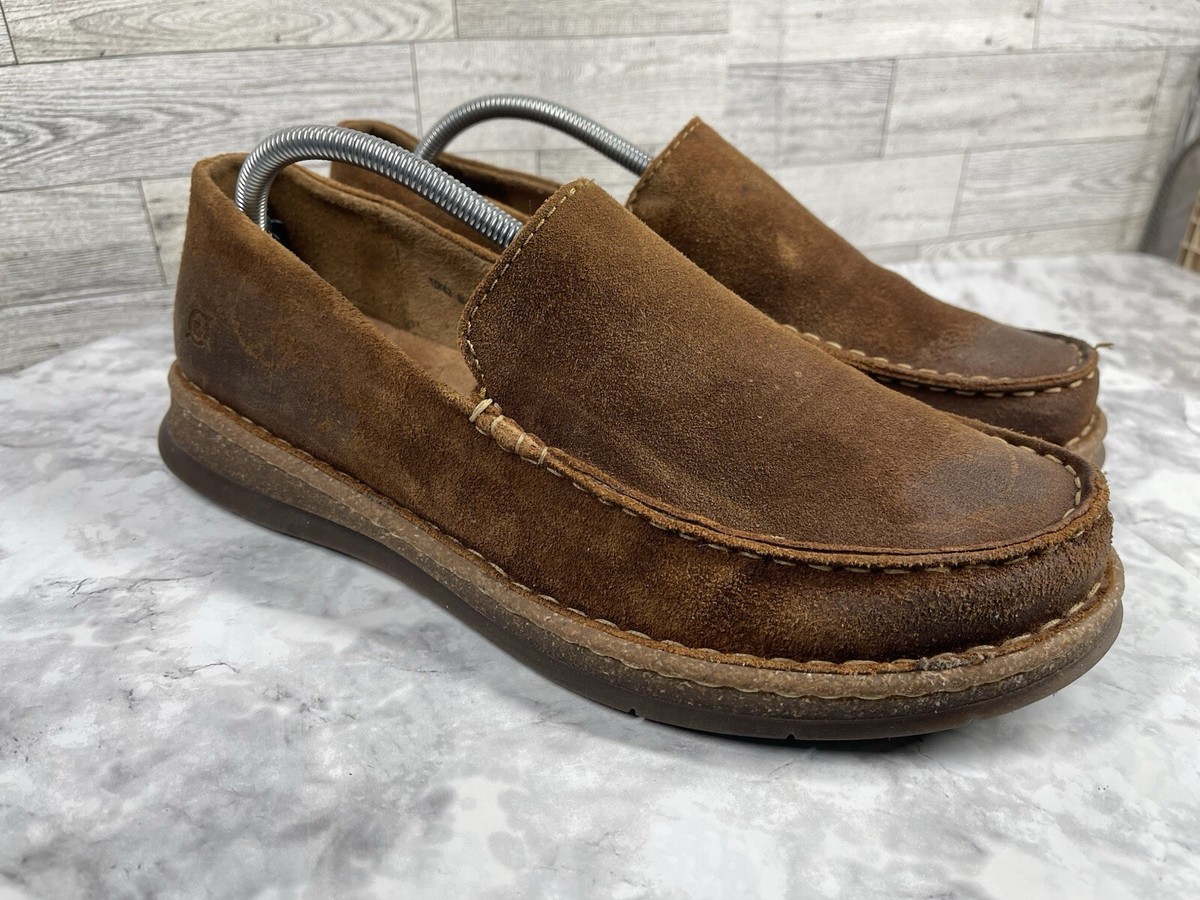 Børn Men\'s Tan Suede Loafers - Handcrafted Comfort - Size 12 The Loafer in Tan Suede - Men main image 4