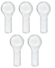 Bi-Focal Magnifiers, 5 Pack - 5x & 3x Magnification Lenses - 4.25" - Eisco Labs