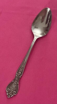 Vintage NORMANDY Pattern Unknown Manufacturer Stainless TEASPOON 6-3/8  Japan