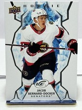 2021-22 Upper Dec Ice Hockey #140 Jacob Bernard-Docker Base Rookie (RC)