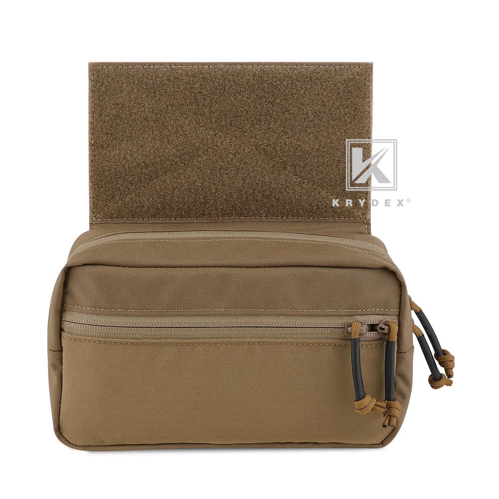 KRYDEX Tactical Drop Dump Pouch SACK Chassis Pack Hook & Loop For Chest