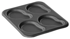 LloydPans 9.5 Inch by 11 Inch 4-Cavity Irregular Egg Pan - PSTK
