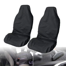 2Pcs Universal Auto Car Seat Covers Anti Slip Throw Over Seat Cover Protector