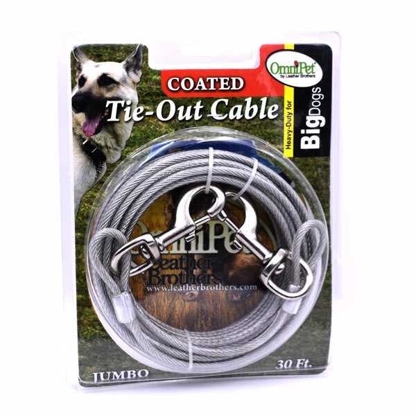 50 ft dog tie out cable discount