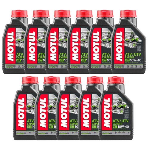 Motul 105938 ATV UTV Expert 10W40 4T 4 Stroke 11L Motor Oil 11 x 1L