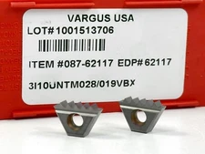 Vargus 3I 10UN TM028/19 | New Carbide Inserts | 62117 | Grade VBX | 2pcs