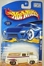 2000 Hot Wheels Mainline/Collector 171 '56 FORD TRUCK White w/Gold 5 Sp Wheels