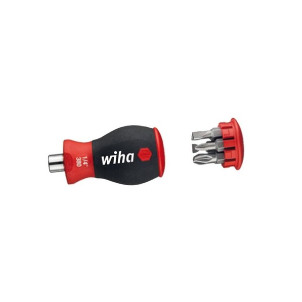 "33764 Schraubendreher 6Stk 25Mm Halter-Art: 1/4\" (6,3 Mm),Magnetisch Wiha"-image