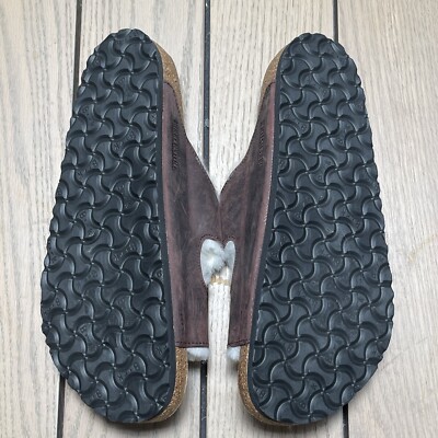 Birkenstock New w/o Box Arizona Shearling Habana Oiled  display picture 1
