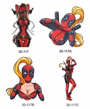 30-117 Lady Deadpool vinyl sticker decal sexy assassin Wade Wilson