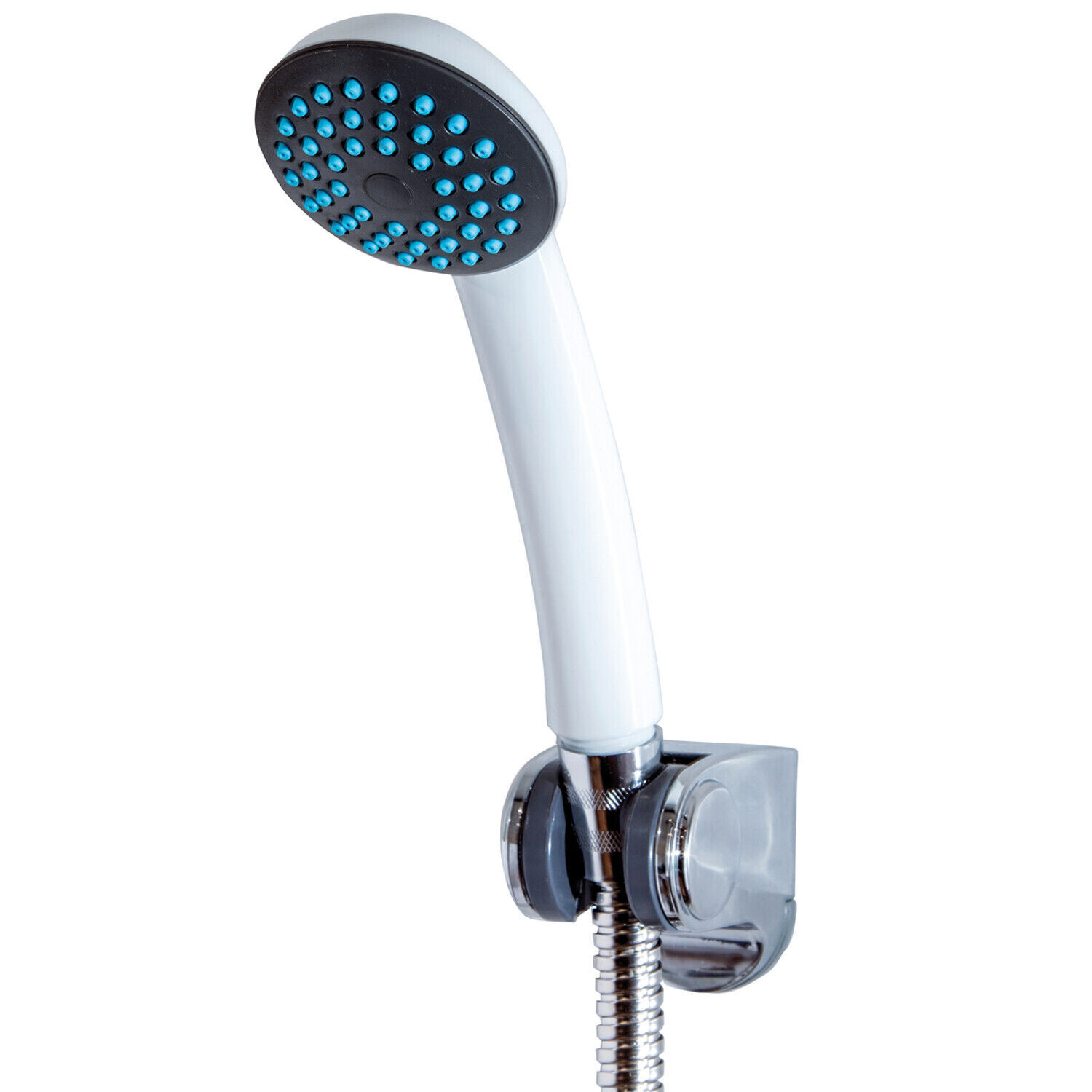 Showerdrape ISO Single Spray Shower Head Handset White ISOWH