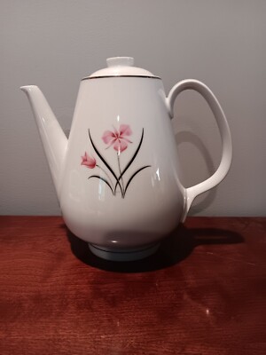 Vintage EASTERLING Caprice Fine China Bavaria Germany Coffee Tea Pot 