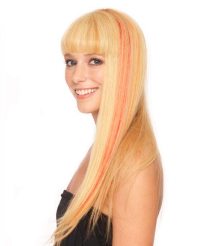 PINZA DE PELO FUSIÓN EN COLOR (TIRAS DESTACADAS (RESISTENTE AL CALOR) Foto 2 de 4