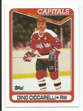 DINO CICCAELLI 1990-91 TOPPS CARD MINT CONDITION