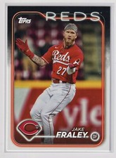 JAKE FRALEY Team Set Variation 2024 Topps CIN-5 Cincinnati Reds