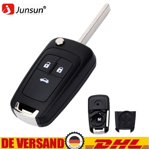 Opel Autoschlüssel Gehäuse 3-Tasten - Ersatz Für Astra J, Insignia, Mokka, Adam