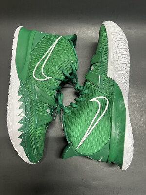 kyrie irving shoes green and white