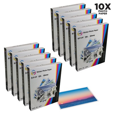 glossy sticker paper for inkjet printer