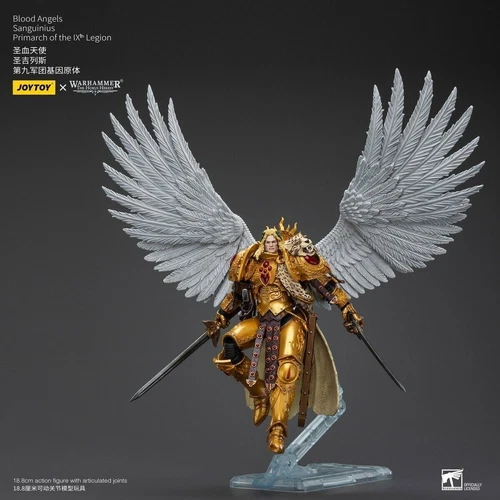 JOYTOY Warhammer Blood Angels Sanguinius Primarch of the 9th Legion 1/18 Figure - Picture 15 of 17